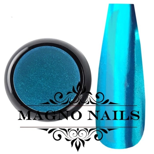 Chrome Pigment -  Chrom Powder - Blue  Nail Art Nailart Puder